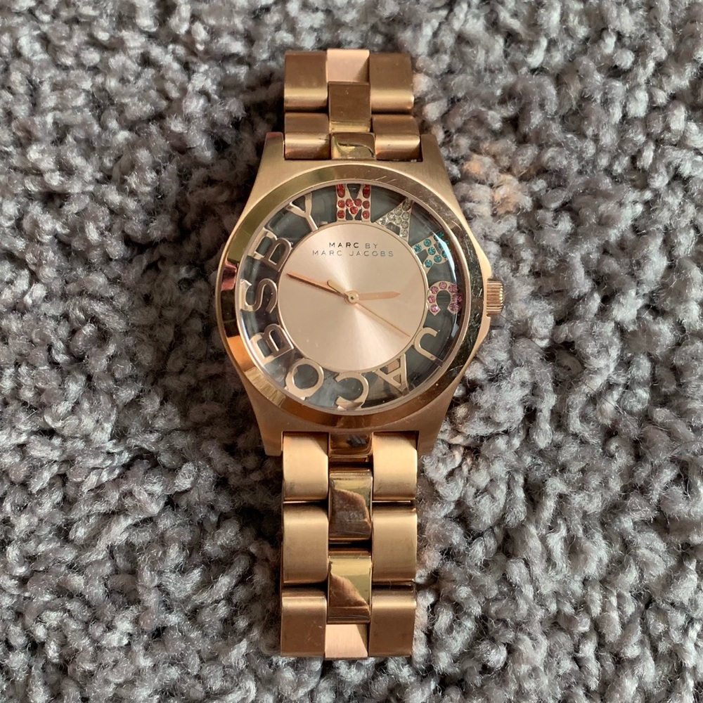 Marc Jacobs Rose Gold Watch